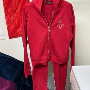 Baby Phat hooded cotton outfit.